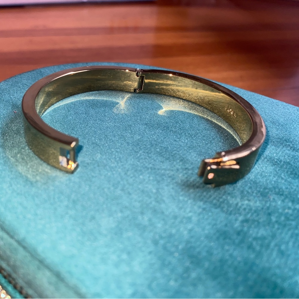 J Crew Gold Hinge Bracelet